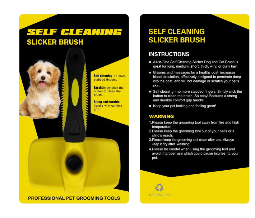 Self Cleaning Slicker Brush