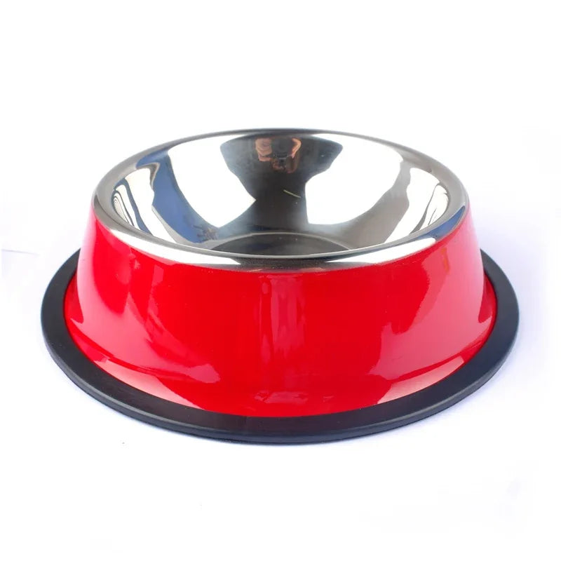 Pet Dog Stainless Steel Bowls