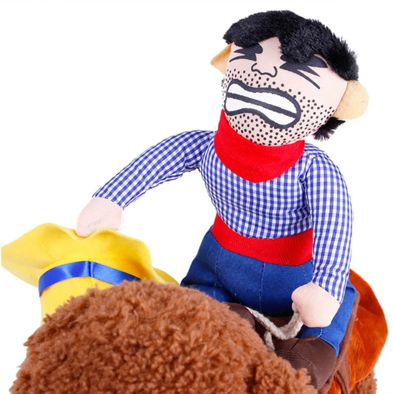 Cowboy Halloween Dog Clothes