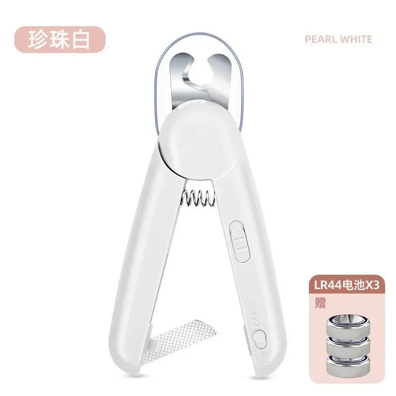 Professional Pet Nail Clipper With LED