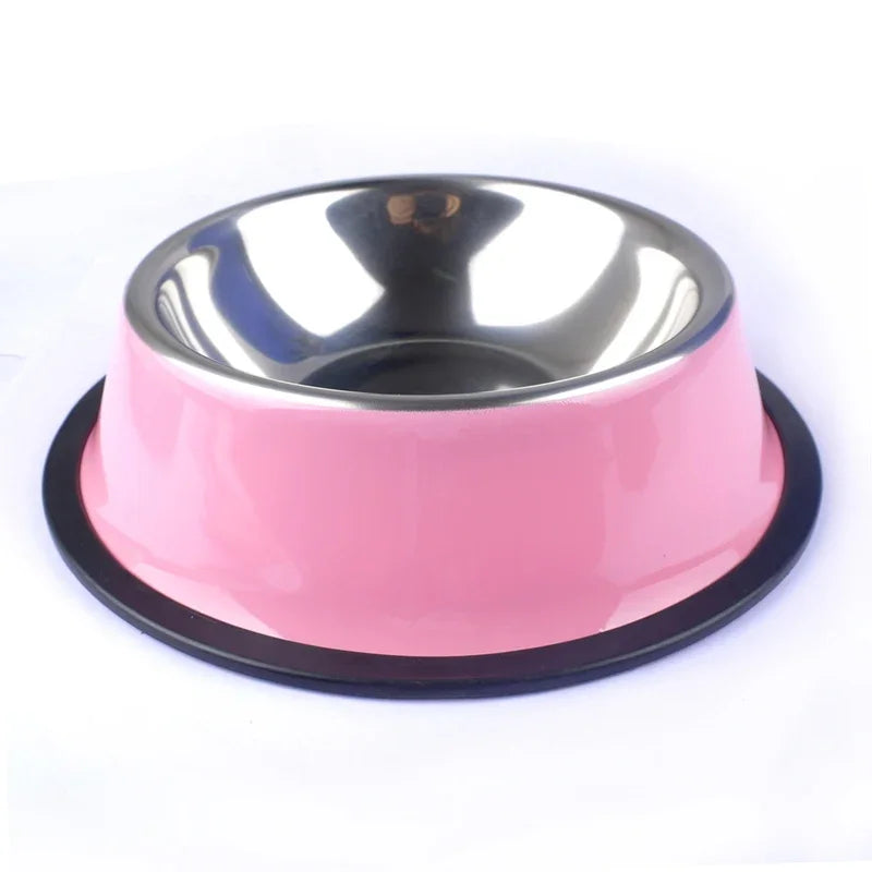 Pet Dog Stainless Steel Bowls