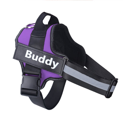 Lifetime Warranty Personalized NO PULL Harness