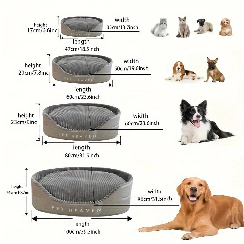Dog Cushions Pet Bed Sofa Beds Large Dogs Fluffy Medium Blanket Pets Accessories Bad Mat Products Puppy Supplies Cats Small Big