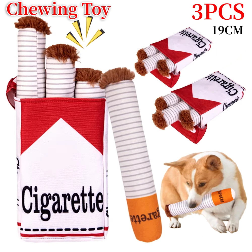 Dog Imitation Cigar Chew Toy