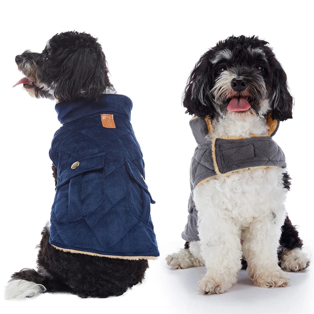 Autumn Winter Warm Dog Clothes