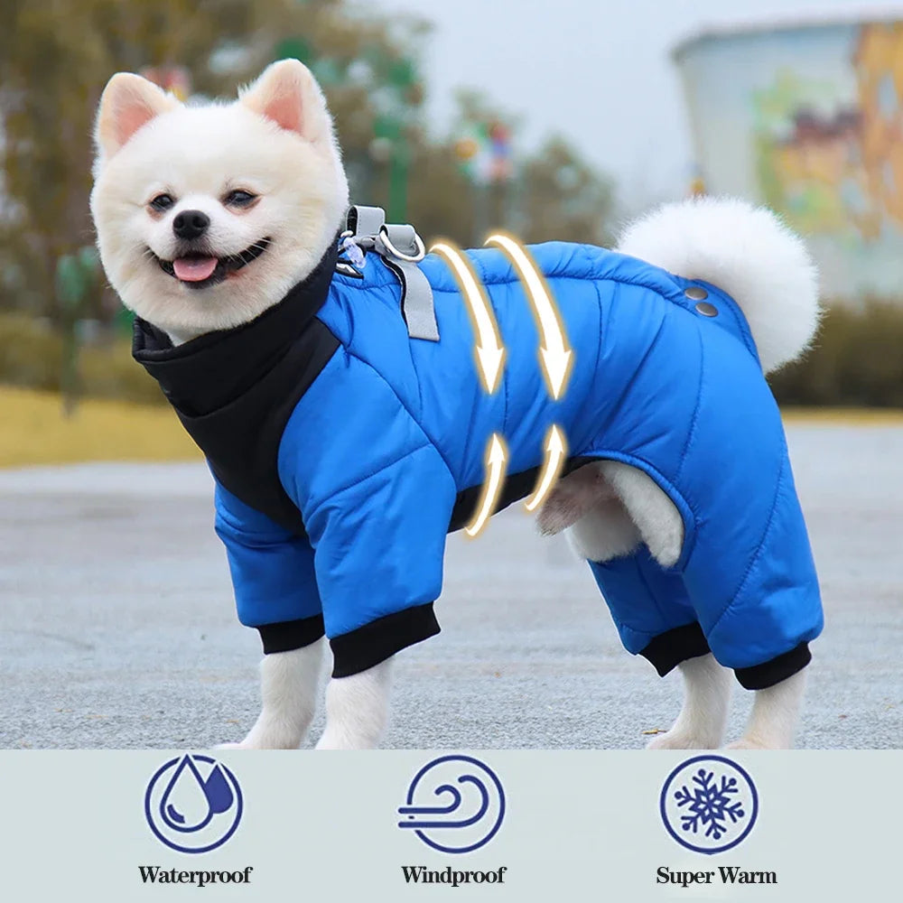 Waterproof Dog Jumpsuit