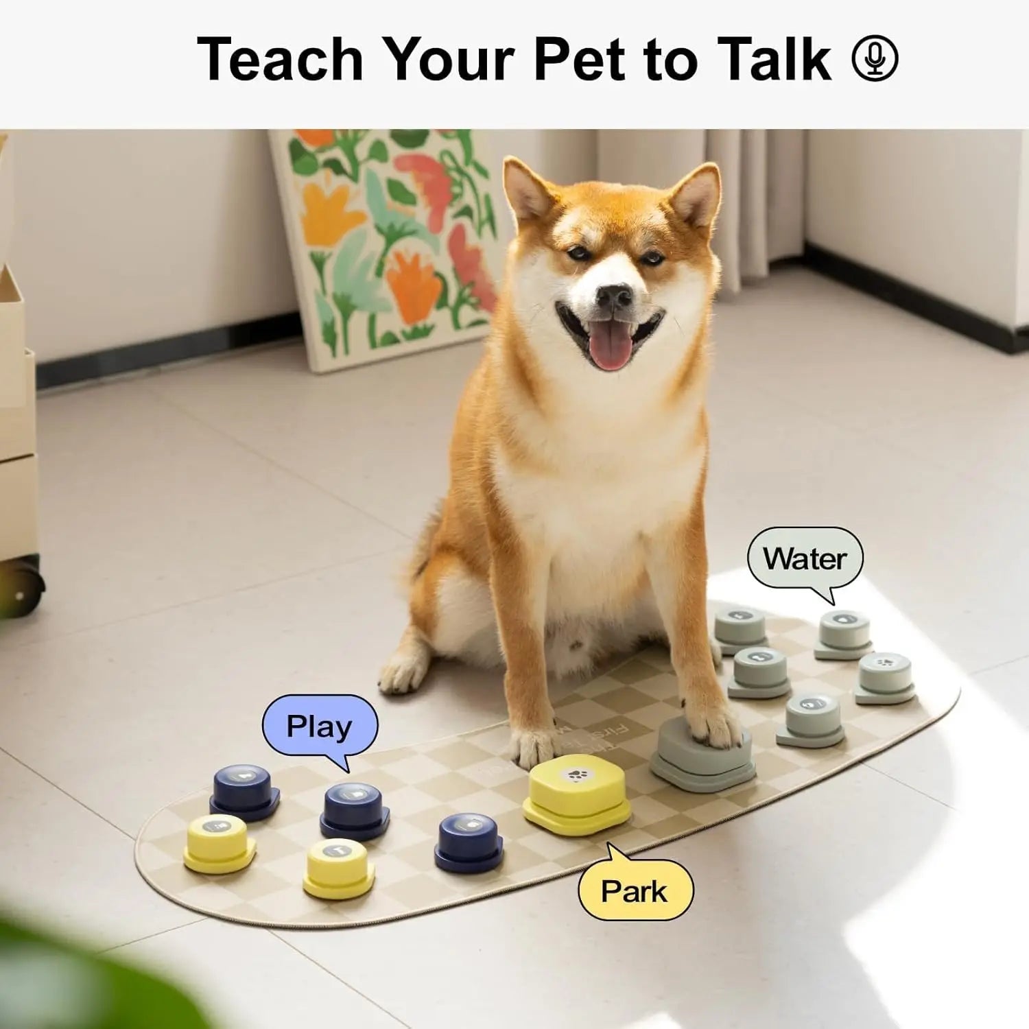 Dog Talking Button Set