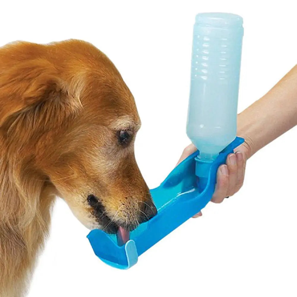 Portable Feeder Outdoor Water Dispenser Drinking Bowl Pet Dog Water Bottle Travel Cup