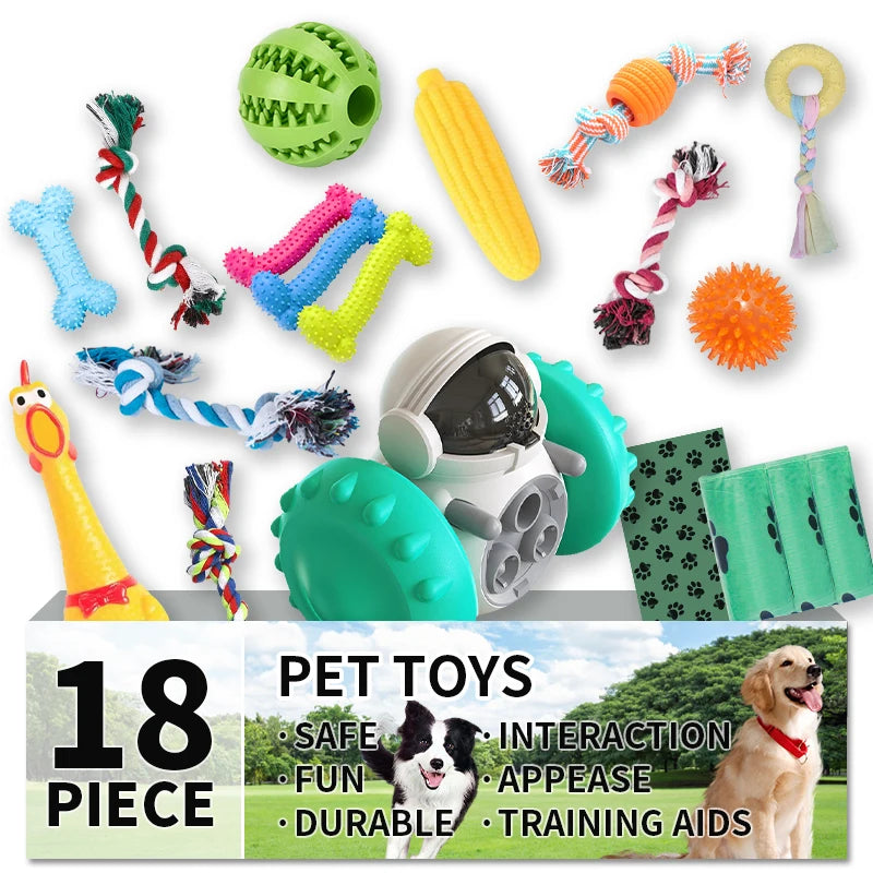18 Dog Toy Pack